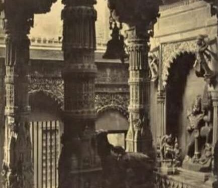 इंग्रज फोटोग्राफरने ज्ञानवापीच्या आत हा फोटो काढला होता…..