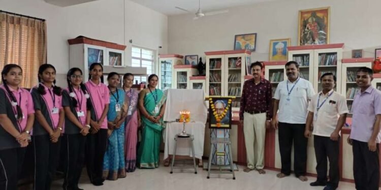 12 आॕगष्ट रोजी मेहता शाळेत ग्रंथालय दिन साजरा करण्यात आला.