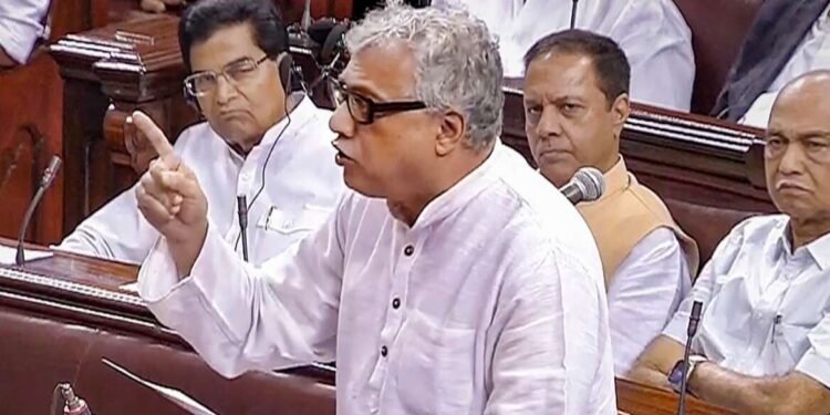 राज्यभेत गैरवर्तन केल्यामुळे, TMC खासदार डेरेक ओब्रायन निलंबित