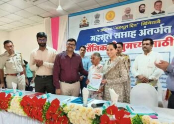 सैनिकांमुळेच आपण सुरक्षित – आदिती तटकरे