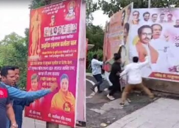 अमरावतीत बॅनर वाद चिघळला