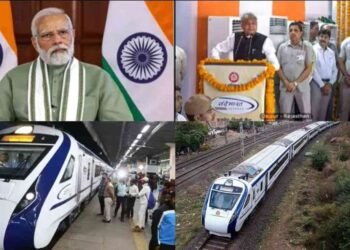 नरेंद्र मोदीजी यांच्या हस्ते अमृत भारत स्टेशन योजनेअंतर्गत 508 रेल्वे स्थानकांच्या पुनर्विकासासाठी पायाभरणी समारंभ….
