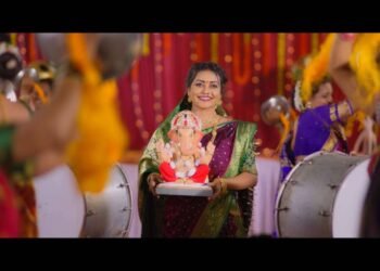 सोनाली पाटील आणि धनंजय पोवारला लागले ‘वेध गणपती बाप्पाचे’