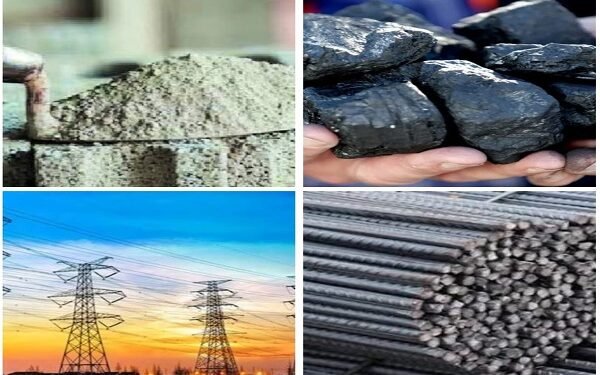 आठ प्रमुख उद्योगांच्या एकत्रित निर्देशांकात गेल्या वर्षींच्या तुलनेत यंदा 12.1 टक्के वाढ