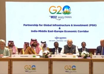 वैश्विक पायाभूत सुविधा आणि गुंतवणूक, भारत-मध्य-पूर्व-युरोप इकॉनॉमिक कॉरिडॉरसाठी भागीदारी