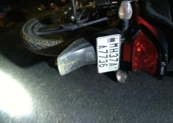 भंडाऱ्यात दुचाकी खांबाला आढळून एकाचा मृत्यू