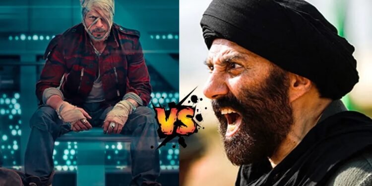 शाहरुख खानच्या ‘जवान’पुढे ‘गदर २’ने गुडघे टेकले; सनी देओलच्या सिनेमाच्या स्क्रिनमध्येही घट