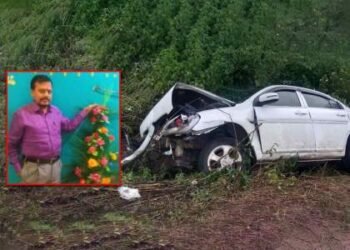 गोकुळाष्टमीसाठी स्वगावी आलेल्या डॉक्टरांचा कार उलटल्याने मृत्यू, एक गंभीर जखमी