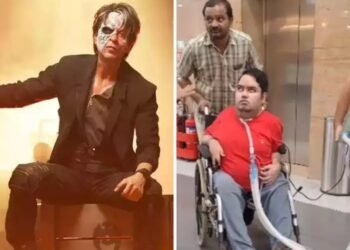 शाहरुखचा ‘जवान’ पाहण्यासाठी व्हेंटिलेटरवरुन पोहोचला; किंग खानचा जबरा फॅन नेमका कोण?