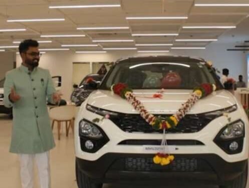 निखिल वैरागरने त्याचं स्व कमाईतून गाडी घेण्याचं स्वप्नं उतरवलं सत्यात