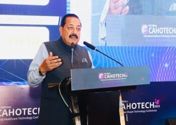 जगातील पहिल्या पाच आरोग्यसेवा उपकरणे उत्पादकांमध्ये भारताचा समावेश – डॉ जितेंद्र सिंह