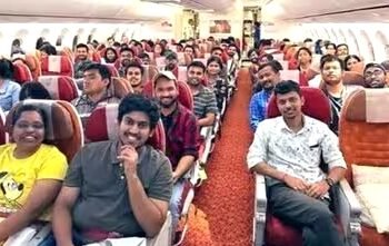 युद्धग्रस्त इस्त्राइलमधून २१२ भारतीयांची पहिली तुकडी मायदेशी