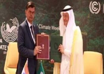 भारत-सौदी अरेबियात वीज, हरित/स्वच्छ हायड्रोजन विषयक सामंजस्य करारावर स्वाक्षऱ्या