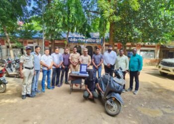 गोंदिया – तरुणीची सोन्याची चैन हिसकावणारा पोलिसांच्या जाळ्यात