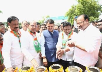 भाजपा वर्धा जिल्हा आयोजित ‘मेरी माटी मेरा देश’ अभियानांतर्गत अमृत कलश यात्रेचा शुभारंभ