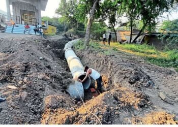 सोलापूर : सांगोला नाका परिसर सुधारणा कामास प्रारंभ