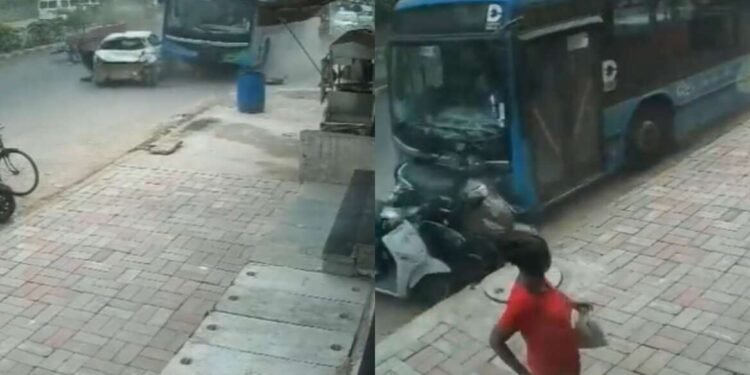 DTC ची भरधाव बस लोकांना-गाड्यांना चिरडत गेली तेव्हा…