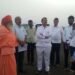होटगी रोडवरील विमानतळाची पाहणी खा. जय सिध्देश्वर महास्वामी आ. विजय देशमुख यांनी पाहणी