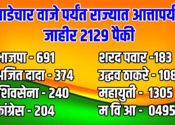 ग्रामपंचायत निवडणुक सोलापूर जिल्हा मध्ये भाजपच नंबर वन….