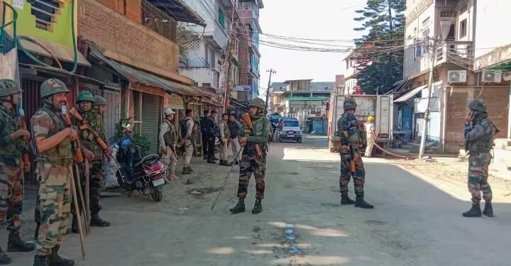 मणिपूरमध्ये पुन्हा तणावपूर्ण स्थिती