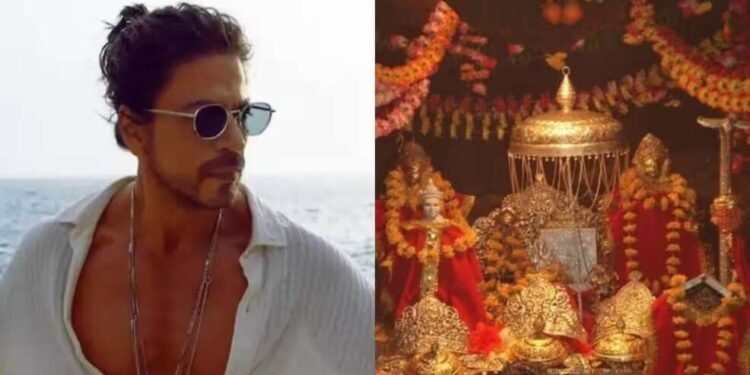 ‘डंकी’ सिनेमाआधी शाहरुख खान वैष्णो देवी चरणी, यावर्षात तिसऱ्यांदा घेतलं देवीचं दर्शन