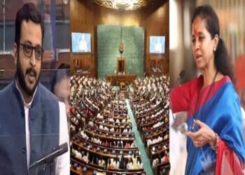 संसदेत खासदारांच्या निलंबनाचा सपाटा सुरुच; सुप्रिया सुळे, अमोल कोल्हेंसह आणखी ४९ खासदारांवर कारवाई