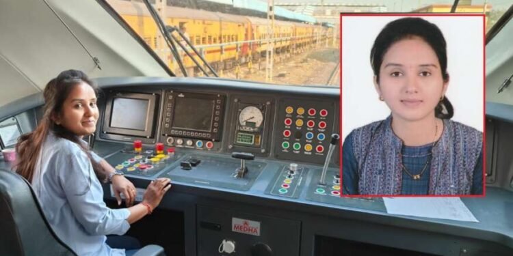 जालना मुंबई वंदे भारत एक्सप्रेस सुरु, सहायक लोको पायलट बनली छत्रपती संभाजीनगरची लेक