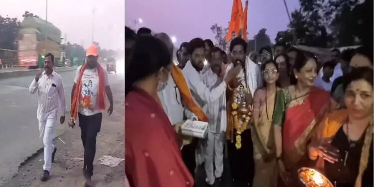 नाशिकचा रामभक्त अयोध्येला पायी निघाला…