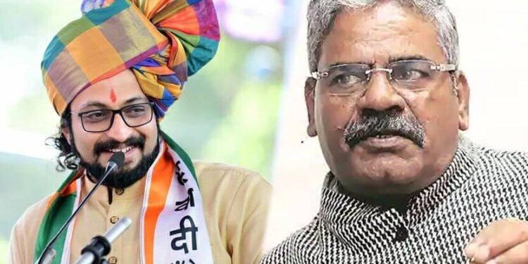 डिजिटल युगाशी संबंध नसलेला वयस्कर नेता गुडघ्याला बाशिंग बांधून बसलाय; अमोल कोल्हेंची आढळराव पाटलांवर टीका