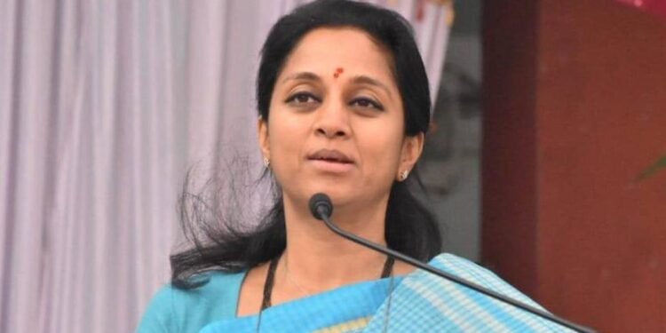 भाजप म्हणजे भ्रष्ट जुमला पार्टी, भर सभेत सुप्रिया सुळेंचा आरोप