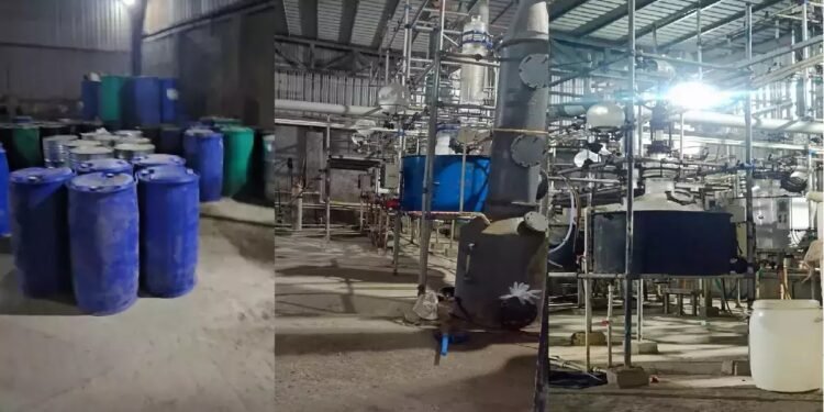 अबब! २१८ कोटी रुपयांचा ड्रग्ज साठा जप्त…