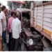 रस्त्याच्या कडेला उभ्या ट्रकला चारचाकी धडकली पाचजण गंभीर जखमी, दोघांची प्रकृती चिंताजनक