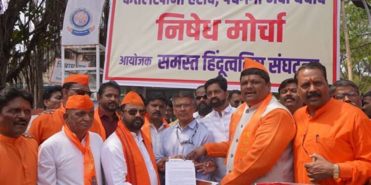 कत्तलखाना बंद झाला नाही तर नागरिक बंद पाडतील, हिंदुत्वनिष्ठांचा इशारा