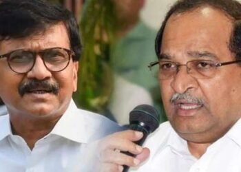 ५० एकर जमीन लाटल्याचा संजय राऊतांचा आरोप, विखे म्हणाले, कोर्टात दावा ठोकणार नाहीतर…