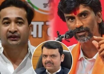 मनोज जरांगे सागर बंगल्यावर येणार, मग आम्ही गप्प बसणार काय? आम्ही पण मराठे, नितेश राणे यांनी ललकारलं