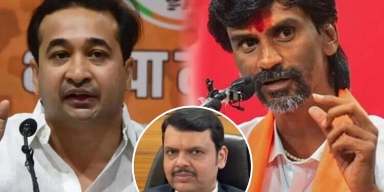 मनोज जरांगे सागर बंगल्यावर येणार, मग आम्ही गप्प बसणार काय? आम्ही पण मराठे, नितेश राणे यांनी ललकारलं