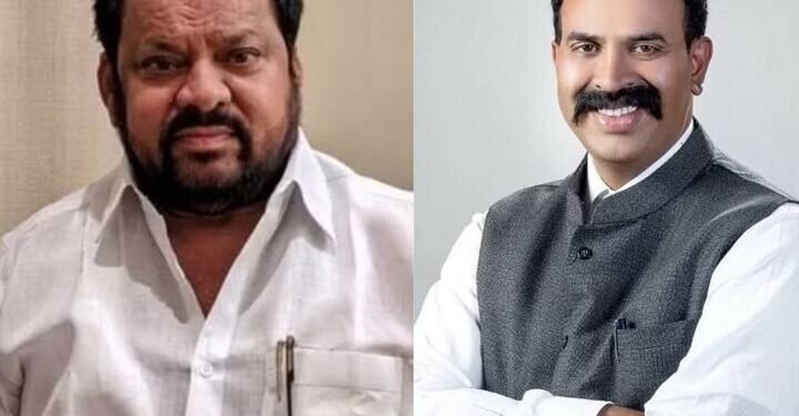 सोलापुरात खा. निंबाळकरांसह शहाजीबापूंची विराट रॅली; लोकसभेचा नारळ फोडला