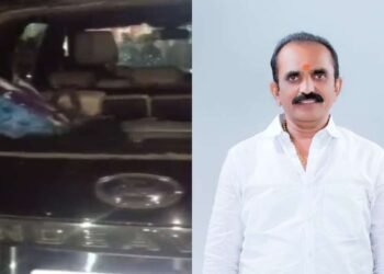 नांदेडमध्ये काँग्रेस आमदाराच्या वाहनावर हल्ला, काचा फोडल्या, मोहन हंबर्डे सुरक्षित