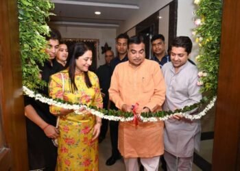 द इको फॅक्टरी फाउंडेशनच्या शाश्वत भारत सेतू  केंद्रांचे नितीन गडकरी यांच्या  हस्ते उद्घाटन….