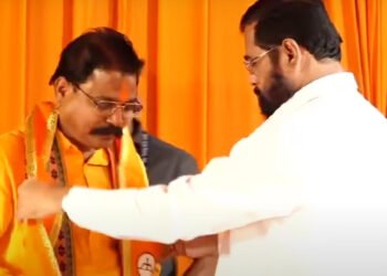 ठाकरे गटाचे आमदार आमश्या पाडवी यांचा मुख्यमंत्र्यांच्या उपस्थितीत शिवसेनेत प्रवेश