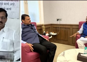 शरद बनसोडेंना देवेंद्र फडणवीसांचा फोन अन् अमर साबळे सागर बंगल्यावर दाखल