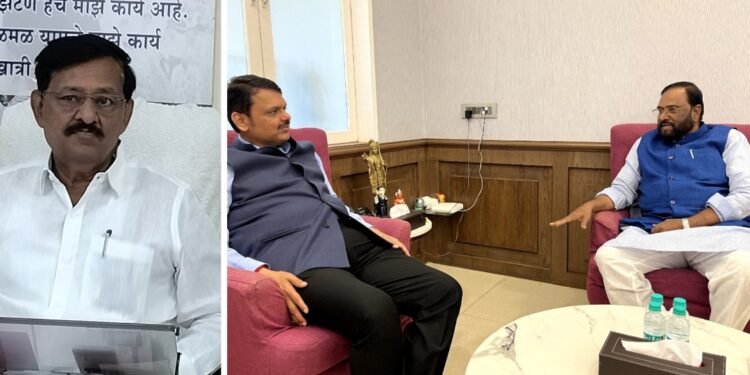 शरद बनसोडेंना देवेंद्र फडणवीसांचा फोन अन् अमर साबळे सागर बंगल्यावर दाखल