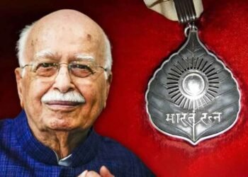 माजी उपपंतप्रधान लालकृष्ण अडवाणी ‘भारतरत्न’ पुरस्काराने सन्मानित