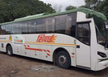 आज पासून सप्तशृंगी गडावर इलेक्ट्रिक बस धावणार