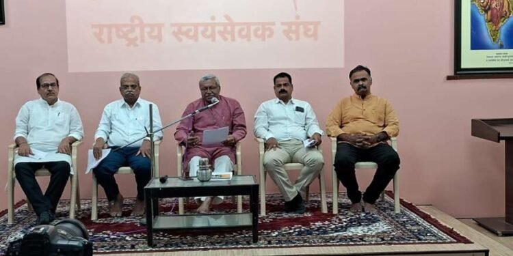 आगामी काळात रा.स्व. संघ ‘पंच परिवर्तन’ सूत्रावर आधारित काम करणार – प्रांत संघचालक प्रा. सुरेश जाधव