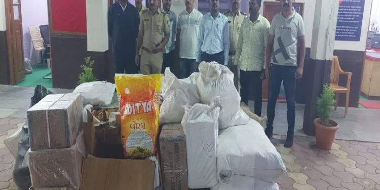 पंढरपुरात तीन व्यापाऱ्यांवर कारावाई; पावणे सहा लाखांचा गुटखा जप्त