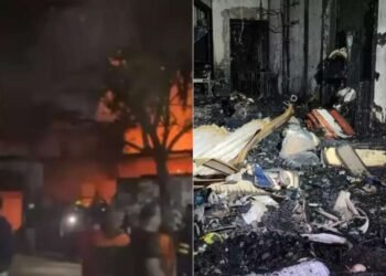 छ. संभाजीनगरमध्ये दुकानात भीषण आग, धुरात गुदमरून ७ जणांचा मृत्यू