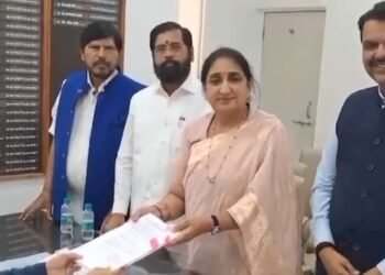 राष्ट्रवादी काँग्रेस पार्टी, भाजपा, शिवसेना आणि मित्रपक्षांच्या महायुतीच्या बारामती लोकसभा मतदारसंघाच्या अधिकृत उमेदवार