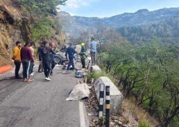 उत्तराखंड : एसयूव्ही खाली कोसळून 5 ठार, एक जखमी