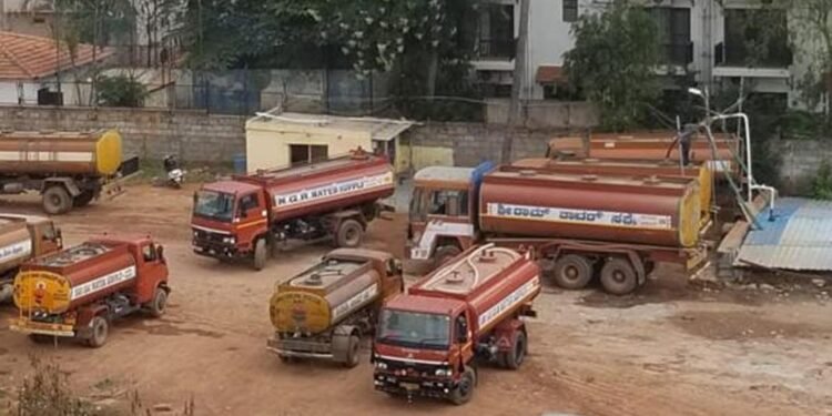 बुलडाण्यात पाणीटंचाई निवारणार्थ टँकर मंजूर